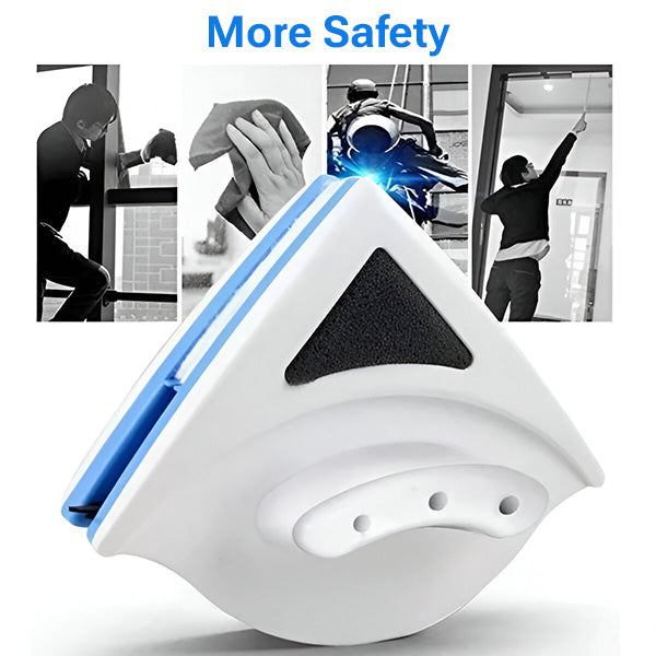 Belro Magnetic Window Cleaner tool for cleaning both sides of glass windows easily with magnetic design.