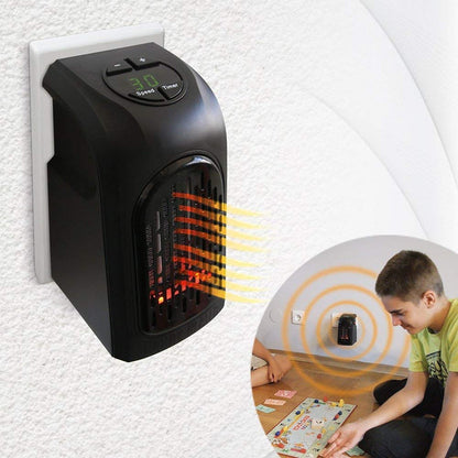 Belro 2.0 portable electric heater with digital display, compact design, and adjustable temperature controls for home heating.