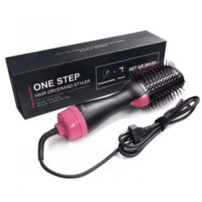 Belro blow-drying brush and volumizer for hair styling, with a sleek handle and bristle design for volume and smooth blowouts.