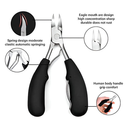 Belro premium nail care kit with nail polish, clippers, files, and accessories for professional-looking manicures.