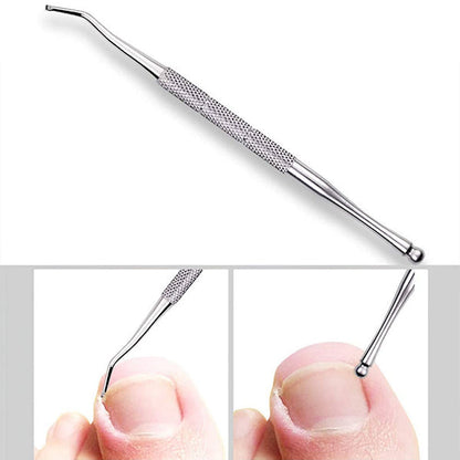 Belro premium nail care kit with nail polish accessories, including brushes, files, and cuticle tools for professional-looking nails.