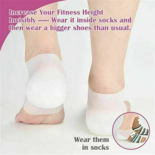 Belro invisible footbed with 2-inch insoles pads, providing comfort and support for health and beauty footwear.