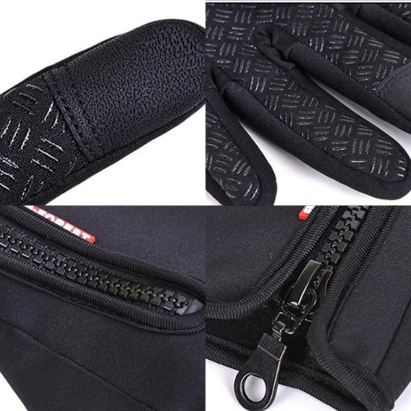 Belro unisex thermal gloves with touch screen fingertips, winter accessories designed for warmth and device use.