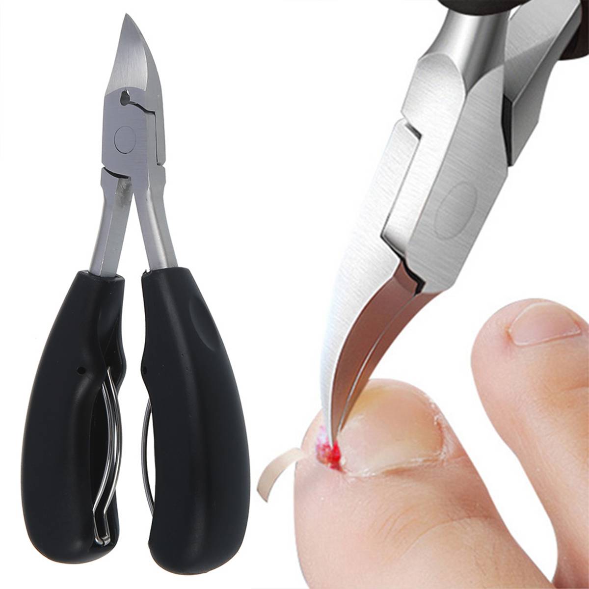 Belro nail clippers for thick nails, designed for seniors, with ergonomic handles and sharp cutting edges for easy nail trimming.