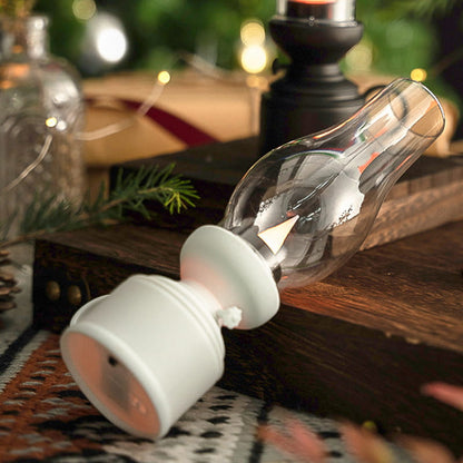 Belro LED vintage kerosene lamp with swinging candle design, ideal for home and garden decor and candle displays