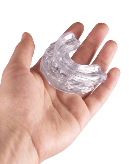 Belro anti-snoring mouth guard with adjustable fit, designed to improve sleep and reduce snoring, shown in the image.