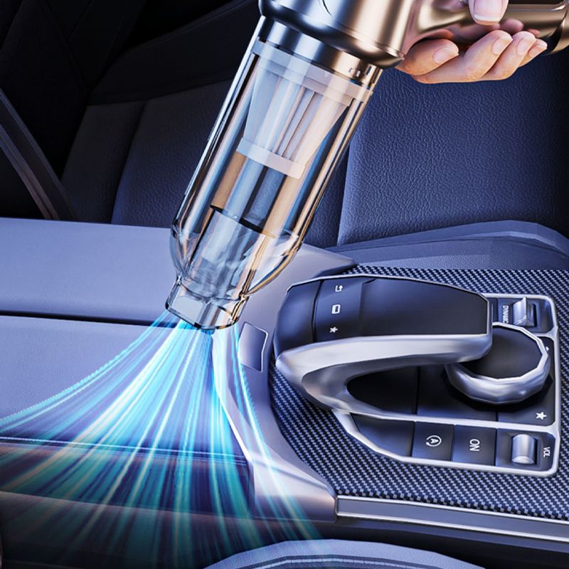 Belro cordless car vacuum cleaner with a compact design and strong suction for home and vehicle cleaning.