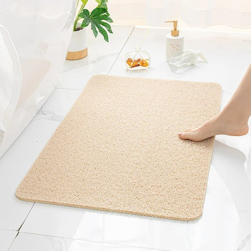 Belro non-slip shower mat with textured surface for safety and comfort in the bathroom shower area.
