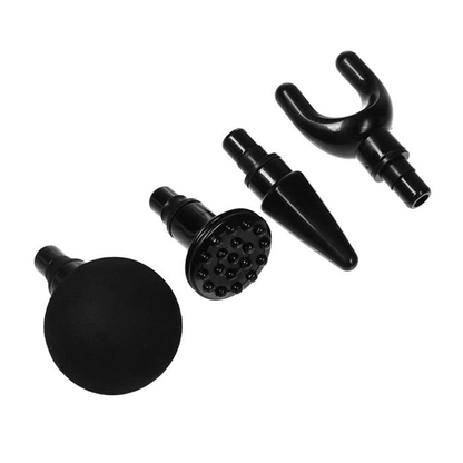 Belro massage gun with percussion function for deep-tissue massage, showing a handheld electronic massager device in use.