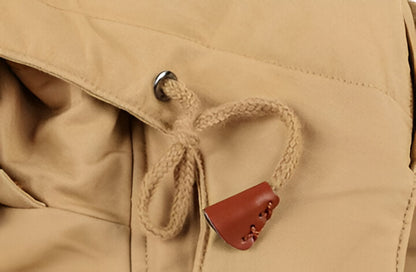Men's thermal fleece coat by Belro featuring a warm, cozy fleece exterior and a stylish, casual fit for cold weather.