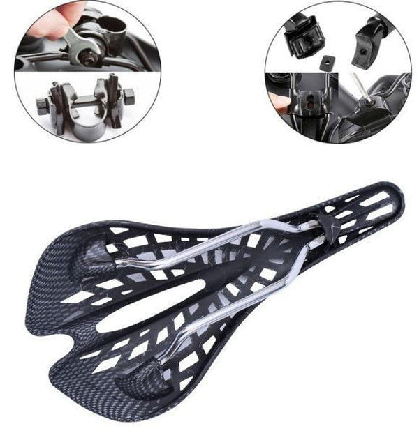 Belro integrated suspension saddle for outdoor seating, showing a comfortable, padded design suitable for garden or patio use.