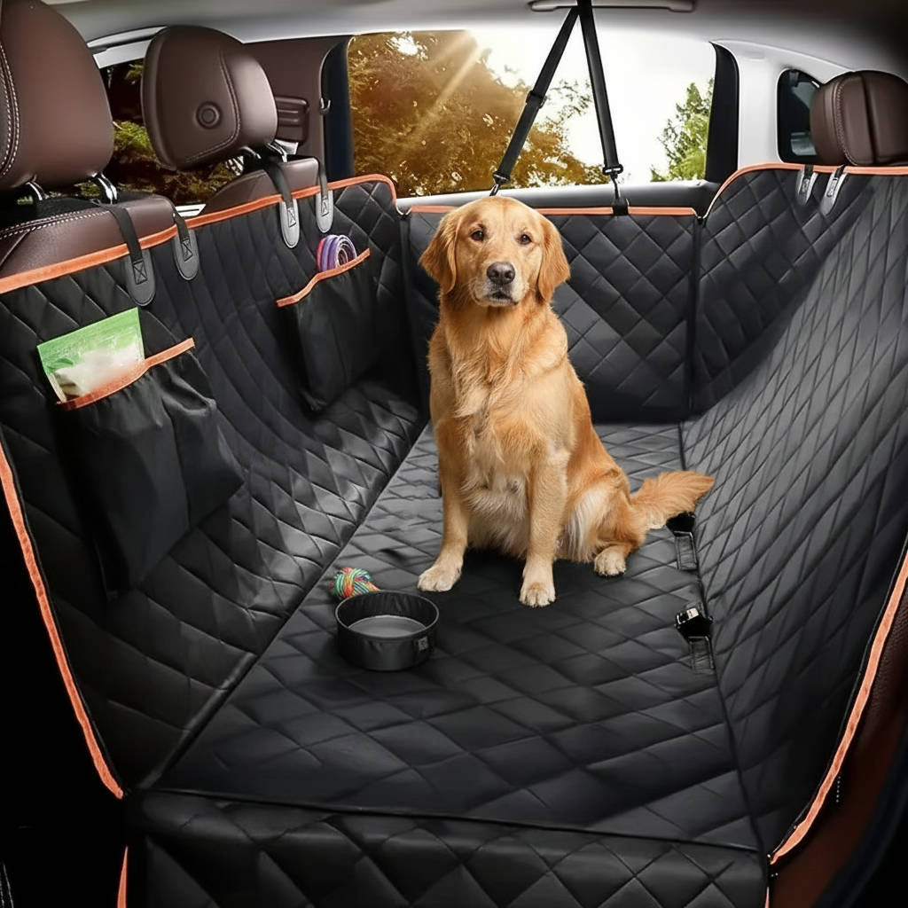 Belro waterproof dog car seat protector with scratch-resistant material, designed for automotive use to keep car seats clean and protected