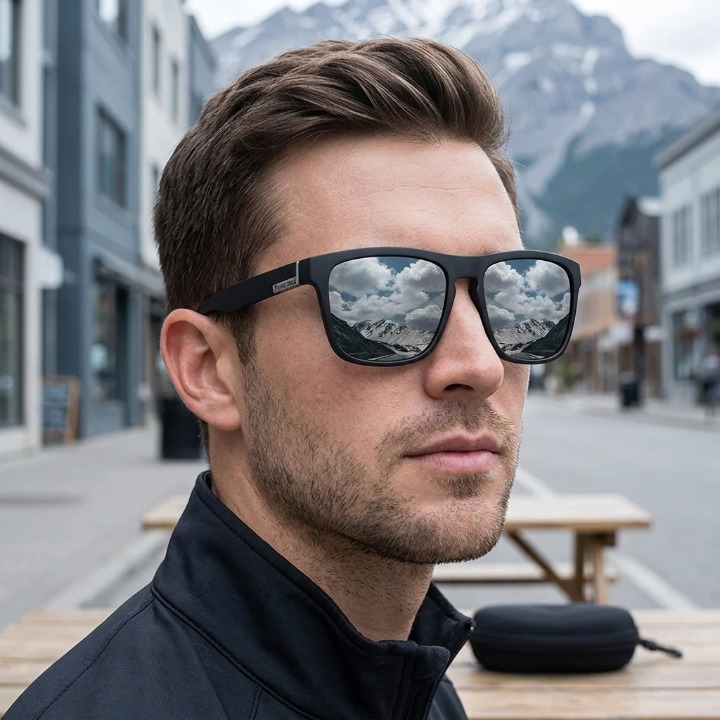 Mivoza Deutschland polarized sunglasses with UV400 protection, lightweight unisex frame, showcasing stylish design and glare reduction.