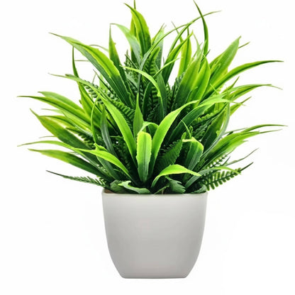 Artificial plants with pots from Belro, decorative home and garden decor featuring lush, realistic greenery in stylish containers.