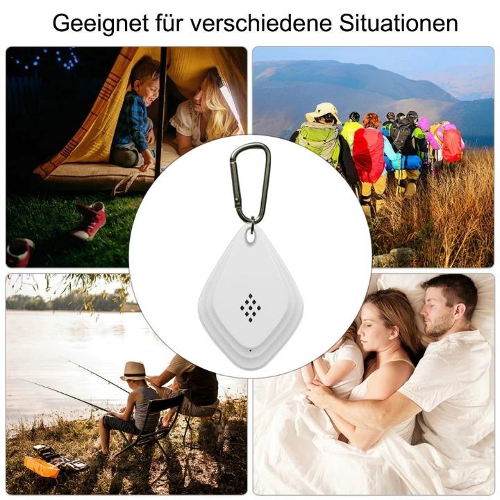 Mivoza Deutschland ultrasonic pet protector device repelling fleas, ticks, and mosquitoes without chemicals for home and pet safety.