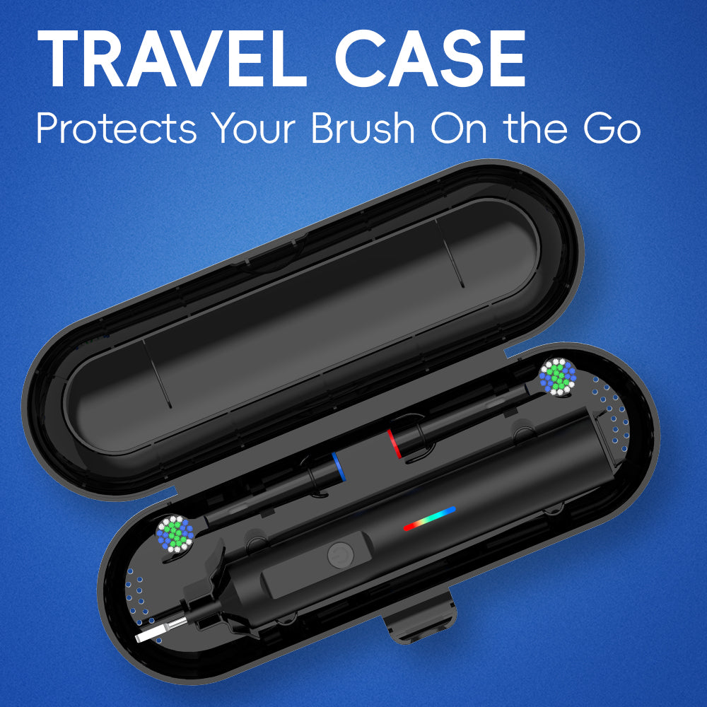 Belro 360 rotating toothbrush with ergonomic handle and rotating brush head, designed for effective personal oral care.
