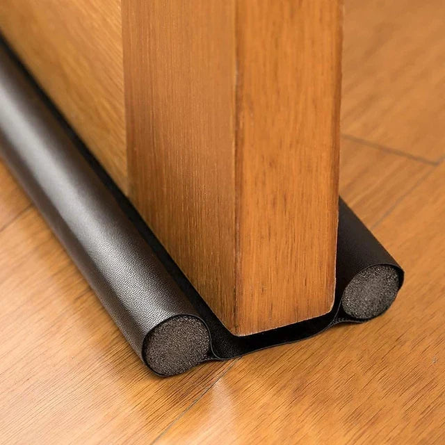 Belro garage weather stripping seal strip for door insulation, bottom under door weatherproofing tool, durable and easy to install.