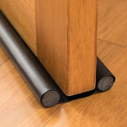 Belro garage weather stripping seal strip for door insulation, bottom under door weatherproofing tool, durable and easy to install.