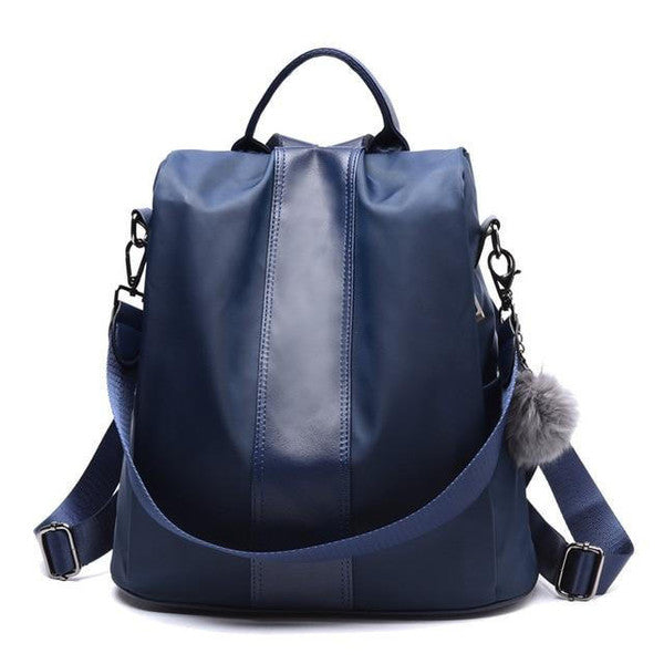 Belro anti-theft backpack with secure zippers and sleek design, ideal for travel and daily use.