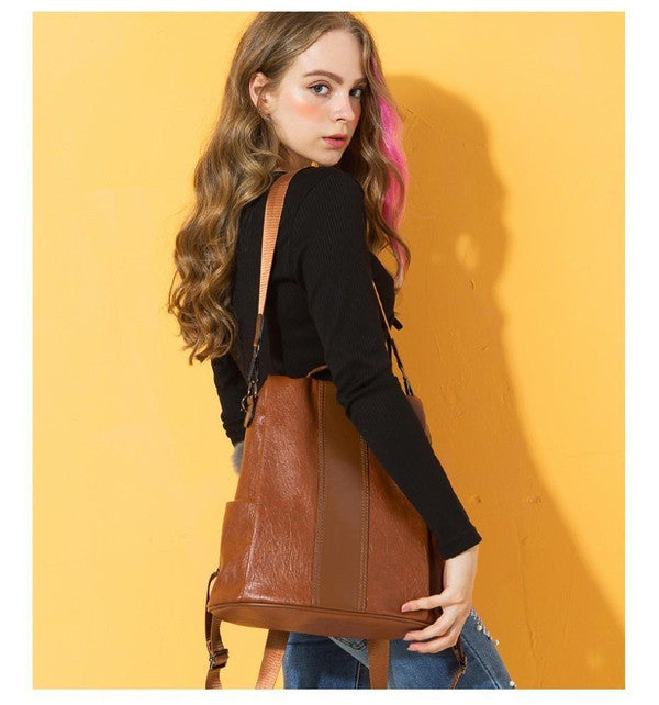 Belro anti-theft backpack with sleek design, multiple compartments, and security features for daily use and travel.
