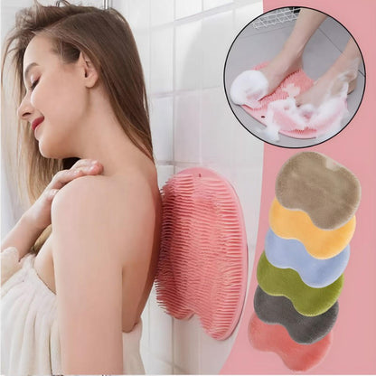 Belro back and foot brush with natural bristles for exfoliating and cleansing skin in health and beauty routine.