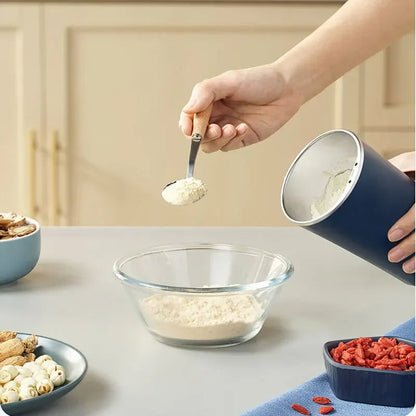 Belro Electric Mini Grinder for home and kitchen use, showing compact design and grinding blades in action.