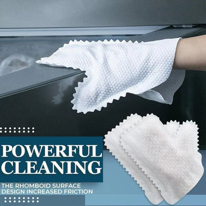 Belro dust removal gloves for home cleaning, showing textured rubber surface and flexible fit for effective dusting and cleaning tasks.