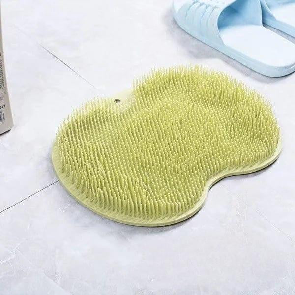 Belro back and foot brush with durable handles for exfoliating and cleansing skin on back and feet.
