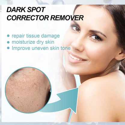 Belro anti-dark spot skin care product showing a sleek tube with lightening pigmentation spots for even skin tone.