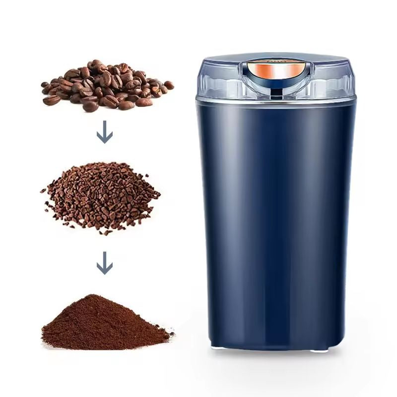 Belro electric mini grinder for kitchen use, compact handheld tool for grinding spices, herbs, and small food items.