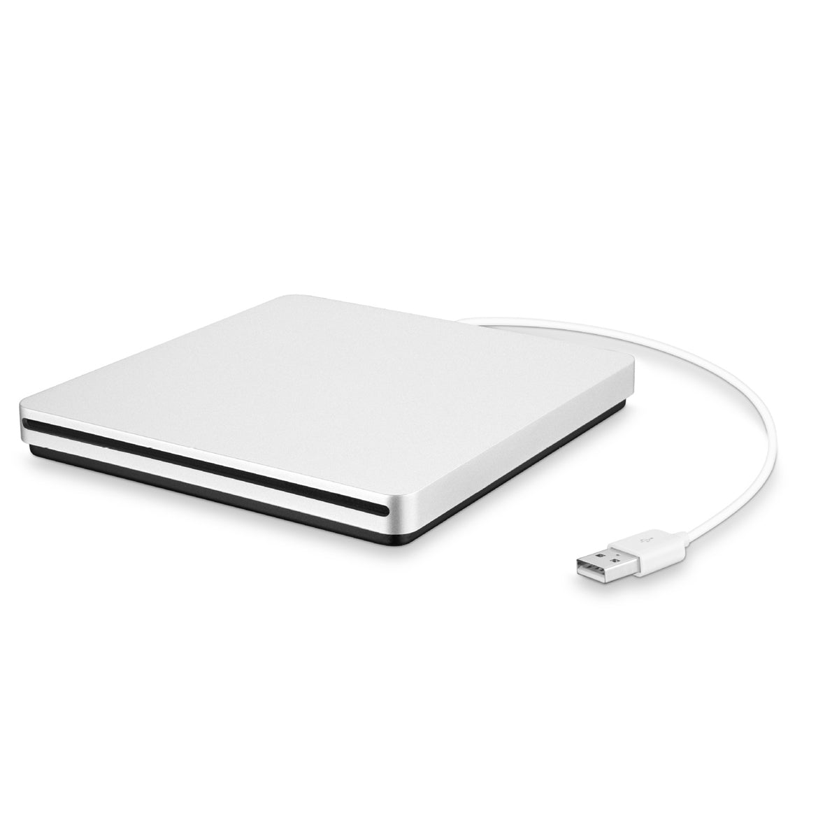 Belro external DVD recorder for optical drives compatible with MacBook Air, portable computer accessory with USB connection.