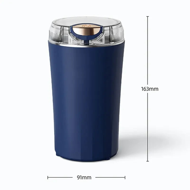 Belro electric mini grinder for kitchen use, compact and portable for grinding spices, herbs, and small food items.
