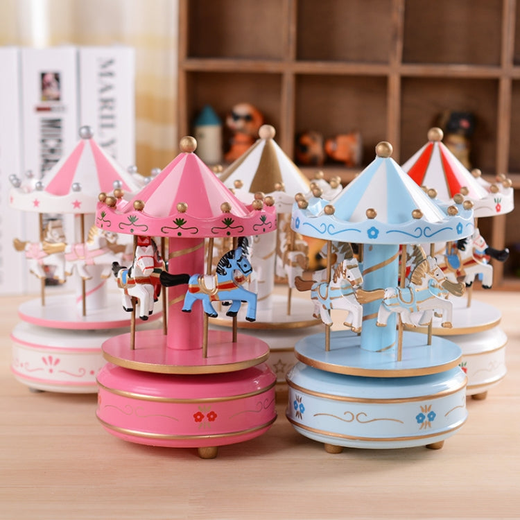 Belro Sky City Carousel Music Box toy with colorful rotating carousel and musical mechanism, perfect for children.
