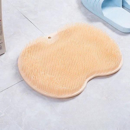 Belro back and foot brush with textured bristles for exfoliating and cleansing skin in health and beauty routine