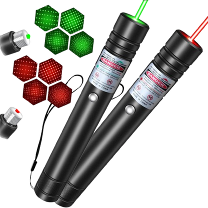 High power green laser pointer from Belro, designed for long-range office and stationery use, with a sleek compact design.