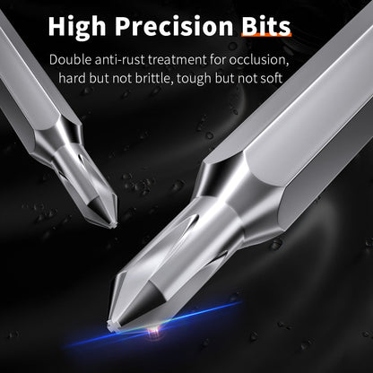 Belro Electric Screwdriver 120-in-1 set with multiple screwdriver bits and ergonomic handle for versatile DIY and repair tasks.
