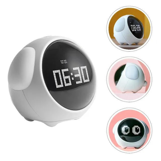 Belro Sunrise Alarm Clock with light and voice control, digital display and modern home decor design.