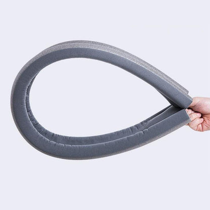 Belro garage weather stripping seal strip under door, insulation strip for home garage door weatherproofing.