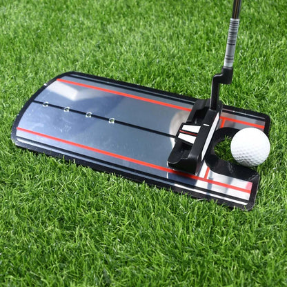 Belro golf putting mirror for home outdoor practice, featuring reflective surface for improving putting accuracy and alignment.