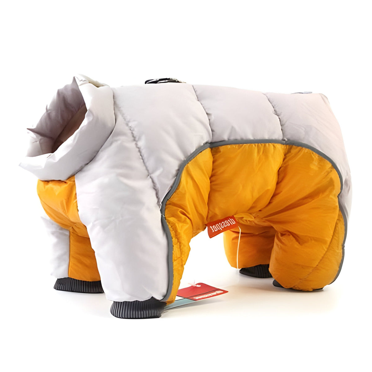 Belro water-resistant dog parka and coat, stylish outdoor clothing for dogs, with a snug fit and durable waterproof fabric.
