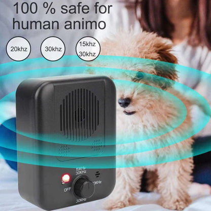 Belro dog anti-barking device in a pet supplies box, designed to reduce excessive barking for dogs.