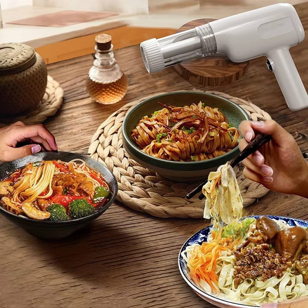 Belro Ramen Noodle Machine for home use, compact kitchen appliance for making fresh ramen noodles at home.