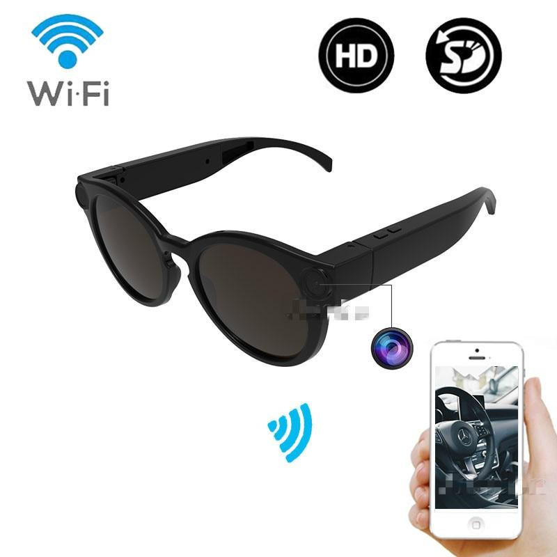 Belro Bicycling Glasses with HD 1080P WiFi Mini Camera, DVR video and audio recorder, compact electronic camera for outdoor use