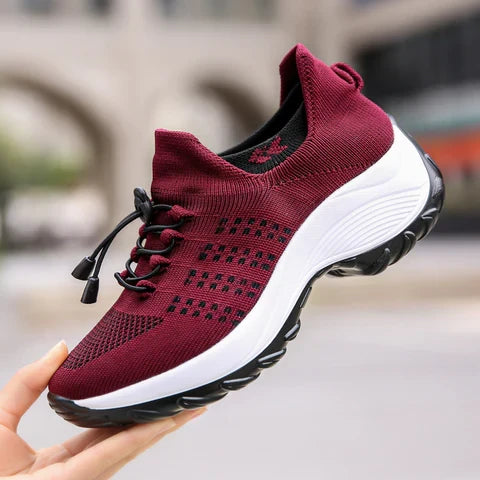 BowLift orthopedic shoes with plantar fasciitis arch support, wide width design, providing comfort and relief for foot pain.