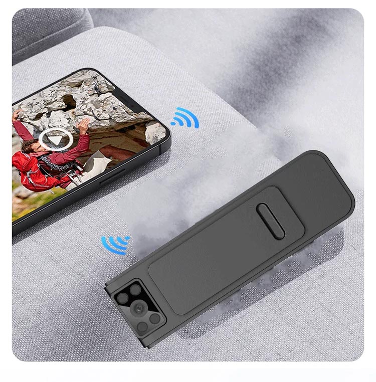 Belro Mini Body Worn Camera with audio recording, compact design, and HD video capability for discreet surveillance.