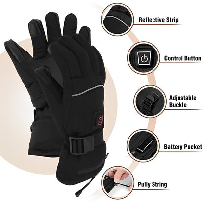 Belro heated gloves as stylish winter accessories with built-in heating elements for warmth and comfort.