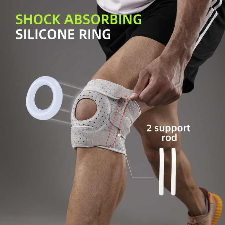 Belro knee brace accessory with adjustable straps, designed for support and comfort during physical activities.
