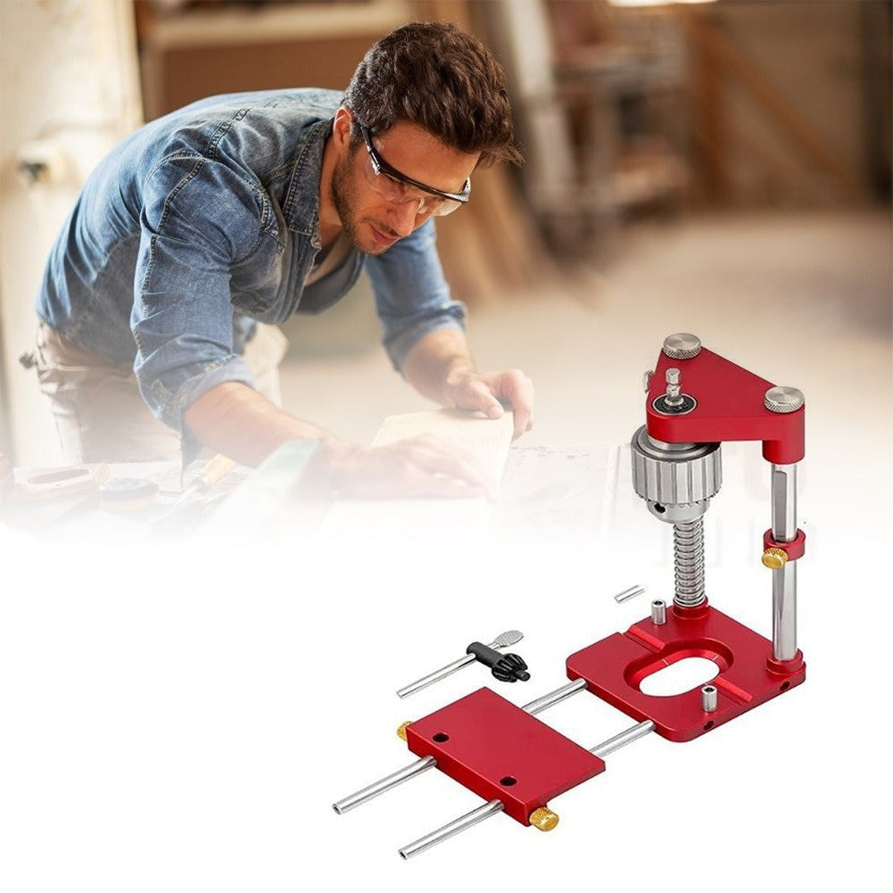 Belro Freely Adjustable Drilling Locator tool for precise screw placement, shown on a white background with measurement markings.