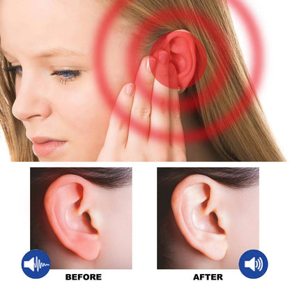 Belro 2-set tinnitus ringing ears drops in a health and beauty bottle, designed to help alleviate ear ringing discomfort.
