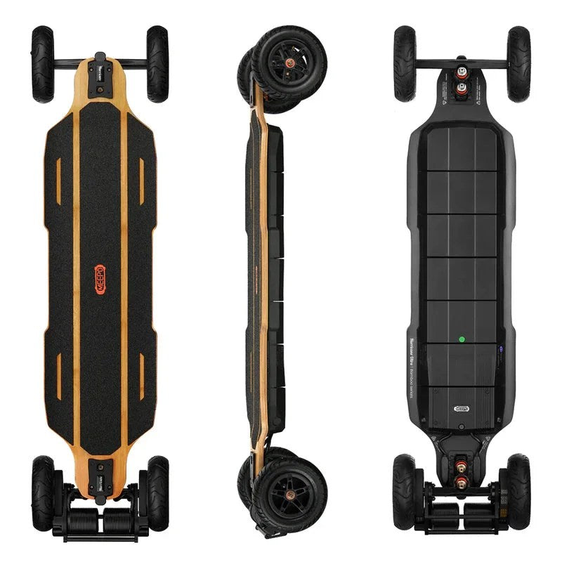 Casavibeo Meepo Ninja-Hurricane Bamboo 2-in-1 product with bamboo finish and sleek design, showcasing its versatile features.